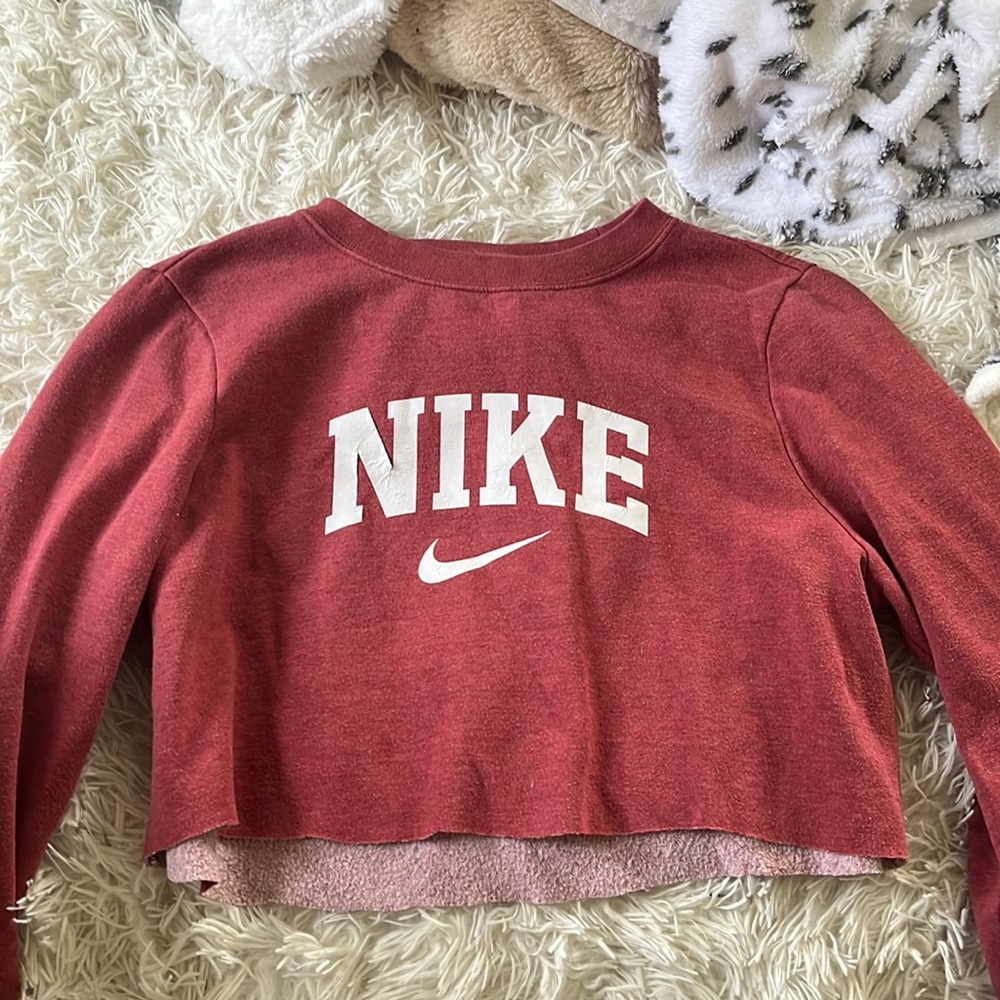 COPY - crop nike hoodie